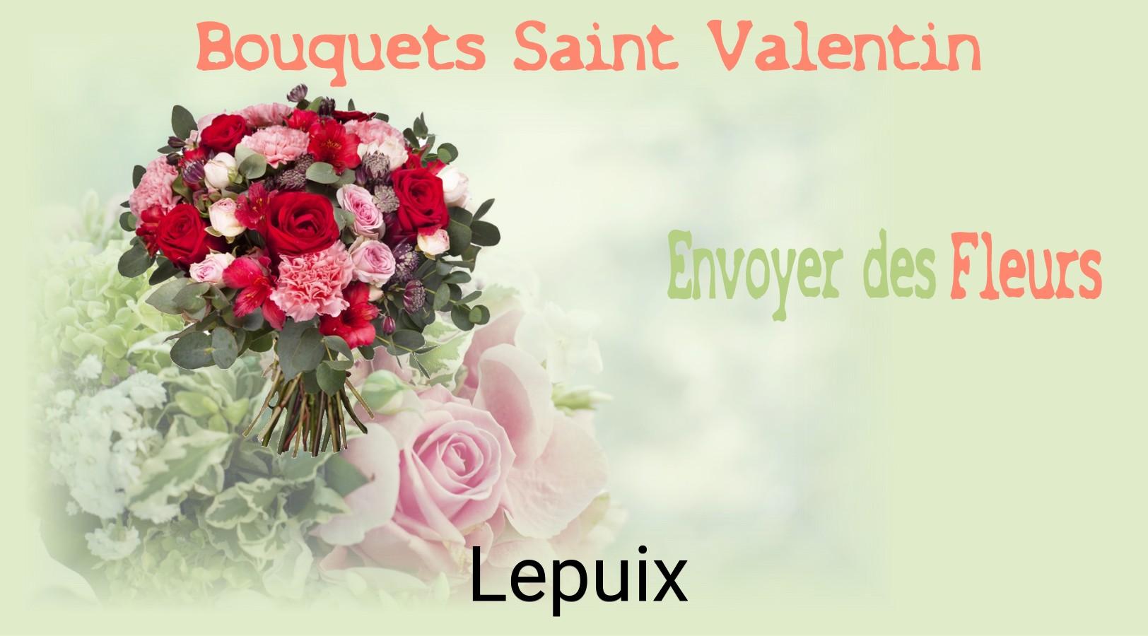 Roses de Saint-Valentin livrées à Lepuix